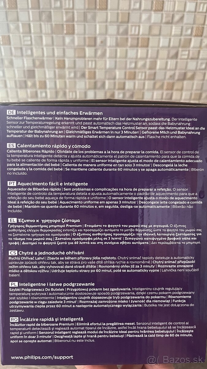 Ohrievač fliaš a príkrmov Philips avent - 3