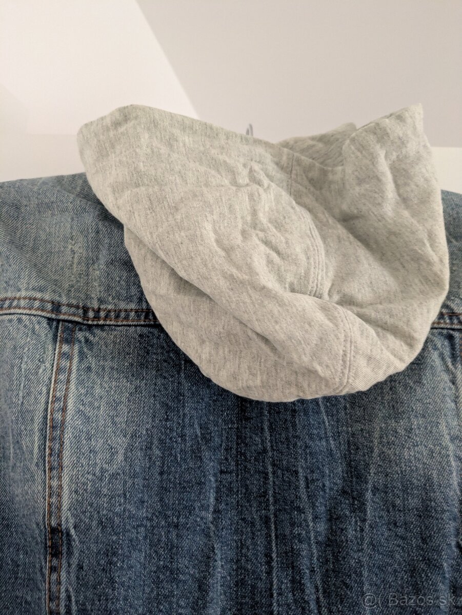 Rifľová bunda s kapucňou - 3