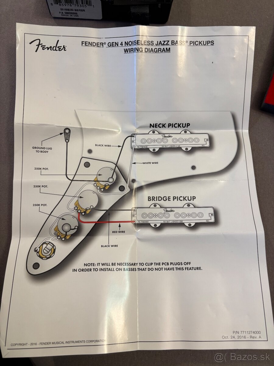 predam bas gitarove Fender snimace nove - 3