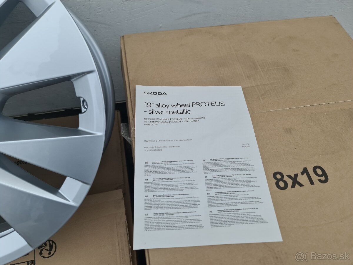 5X112 R19 ŠKODA OEM- 5LA 601 025 - 3