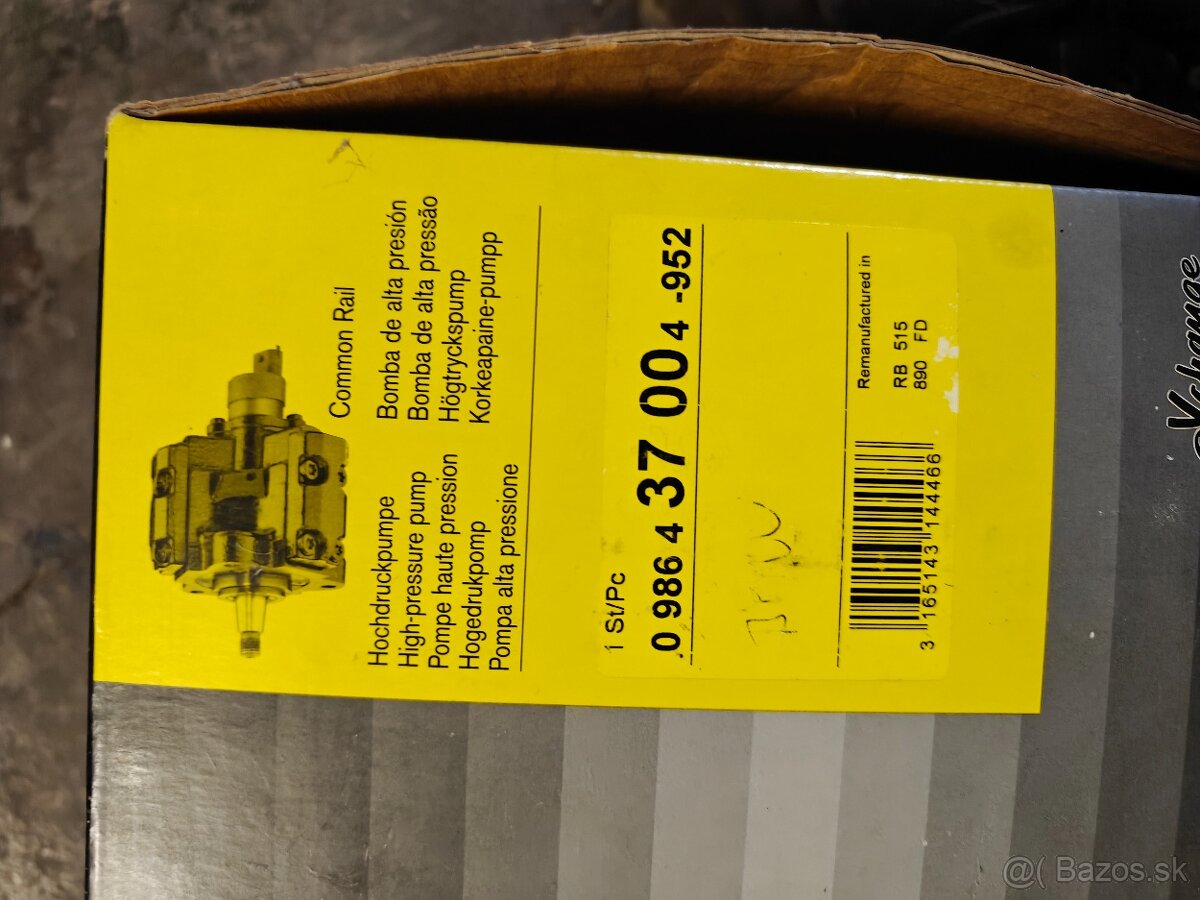 Vysokotlakové čerpadlo Bosch Common Rail - 3