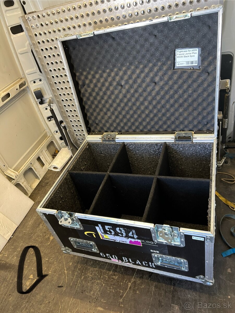 Set Arri 650 junior plus 6ks a case - 3