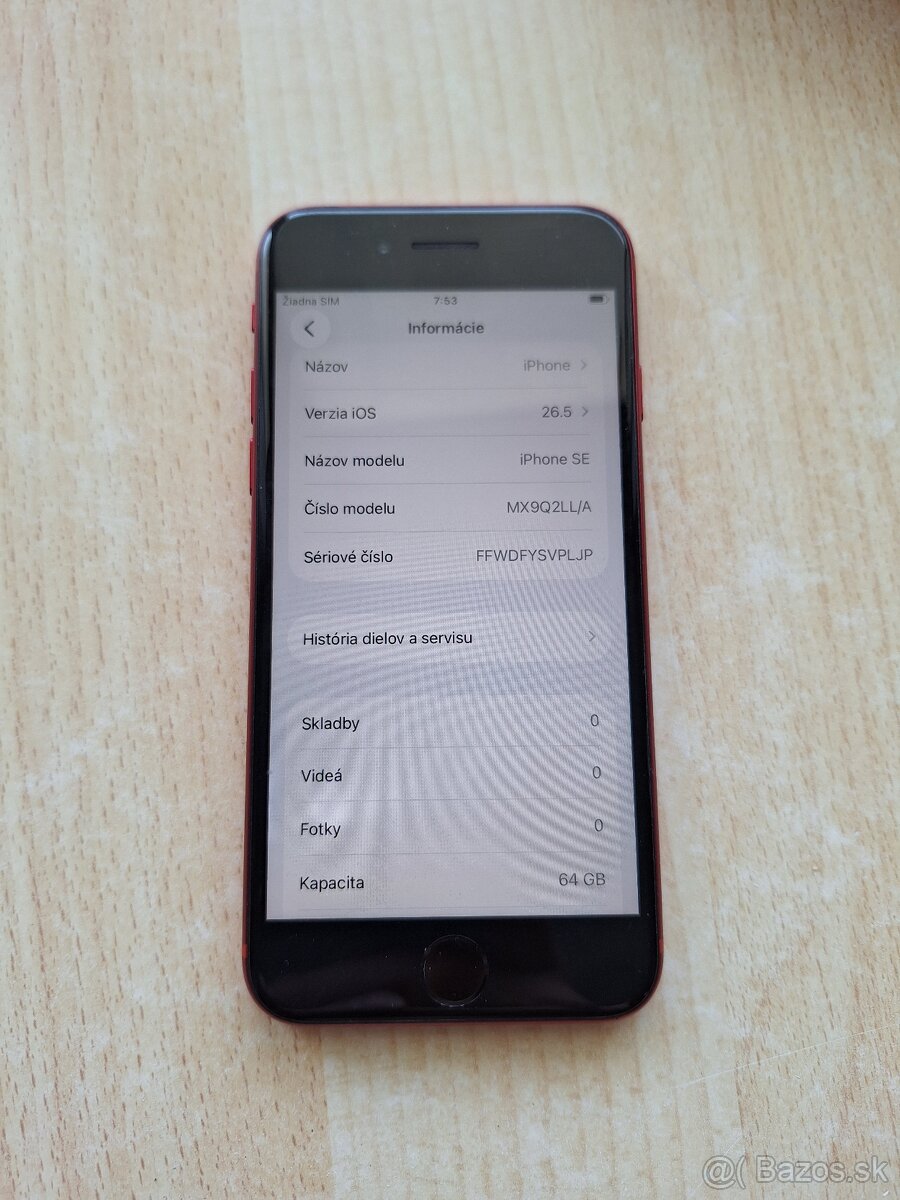 Apple iPhone SE 2020 64GB (Product RED) - 3