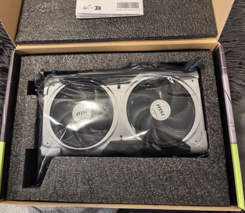 GRAFICKÁ KARTA MSI GEFORCE RTX 5060 Ti 8G VENTUS 2X OC PLUS - 3