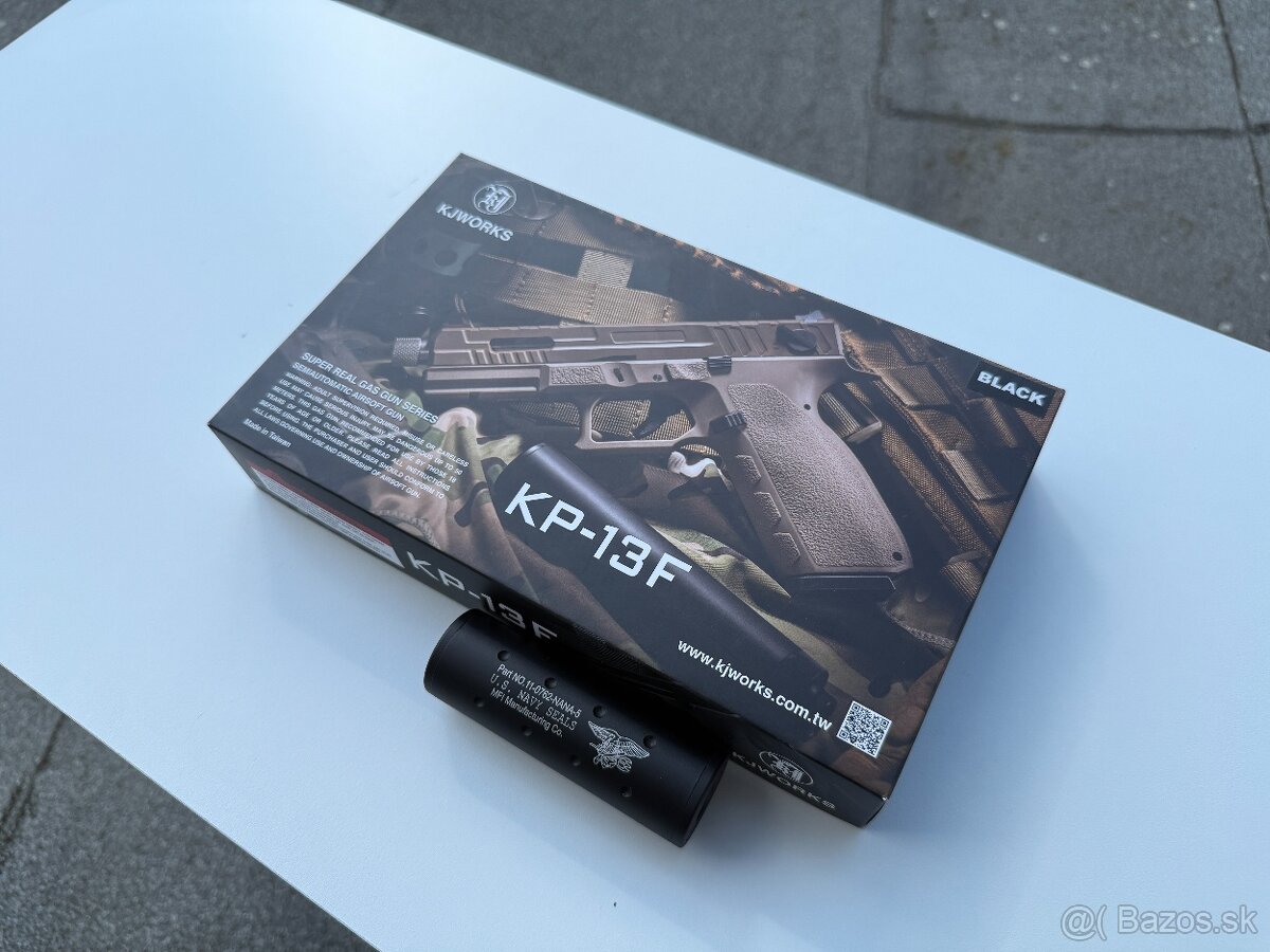 KJ WORKS KP-13F (GBB) + nasvetlovací tlmič - 3