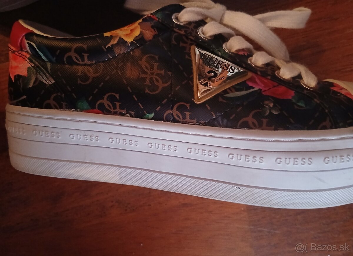 GUESS tenisky lace-up shoes - 3