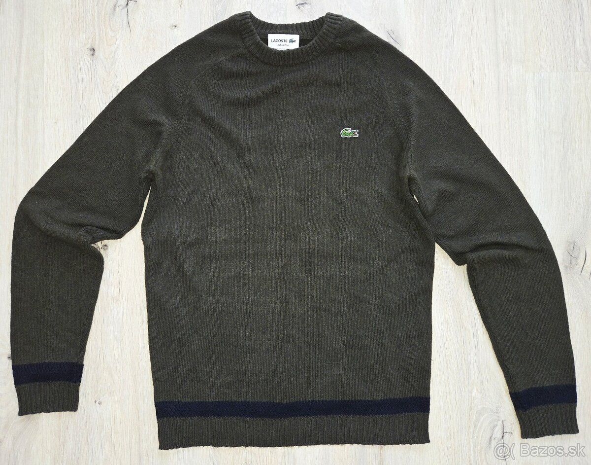 Lacoste - Pánsky sveter (zelený) - 3