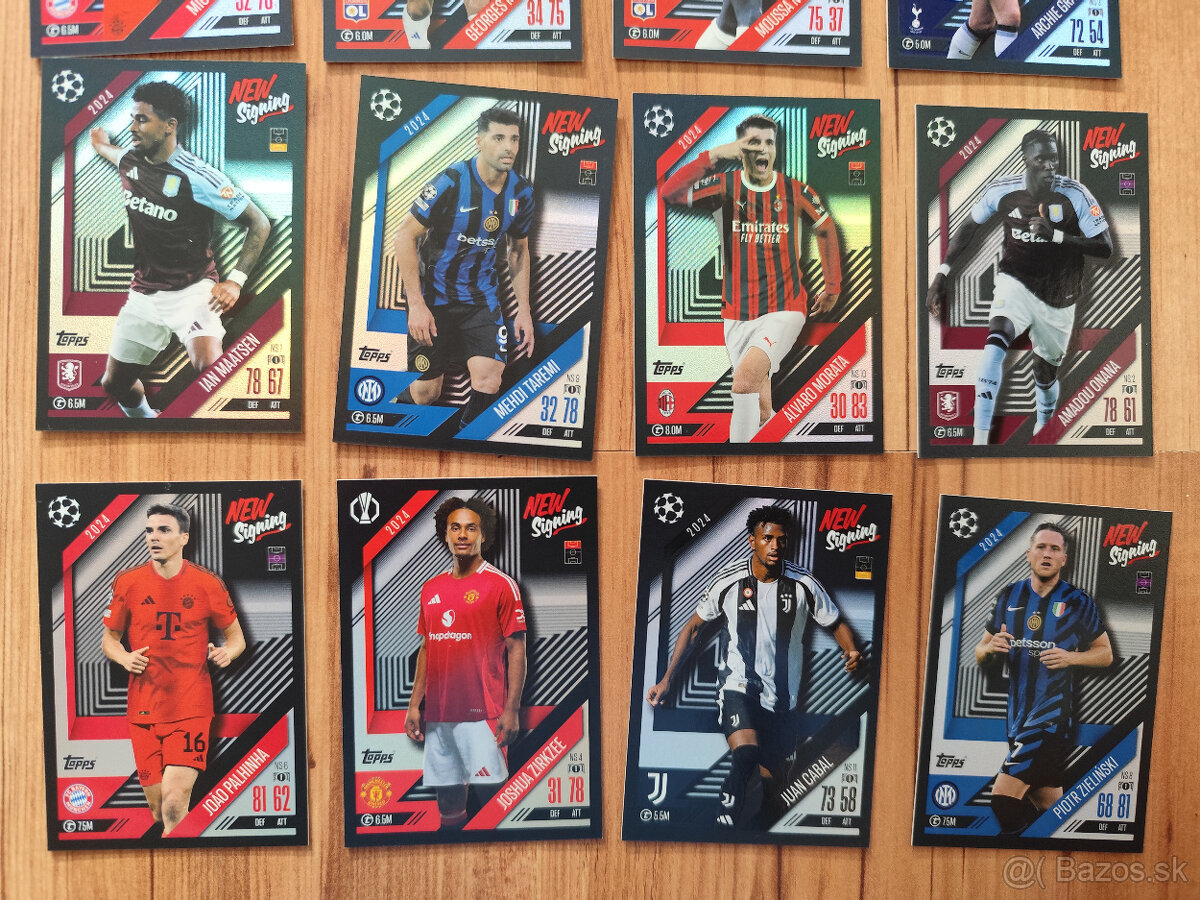 Futbalové kartičky - Match Attax 2024/25 - New Signing - 3
