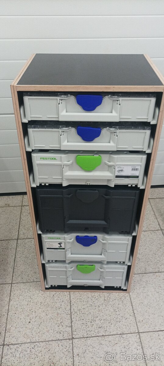 Predam lišty na Systainer3 Tanos , Festool , - 3