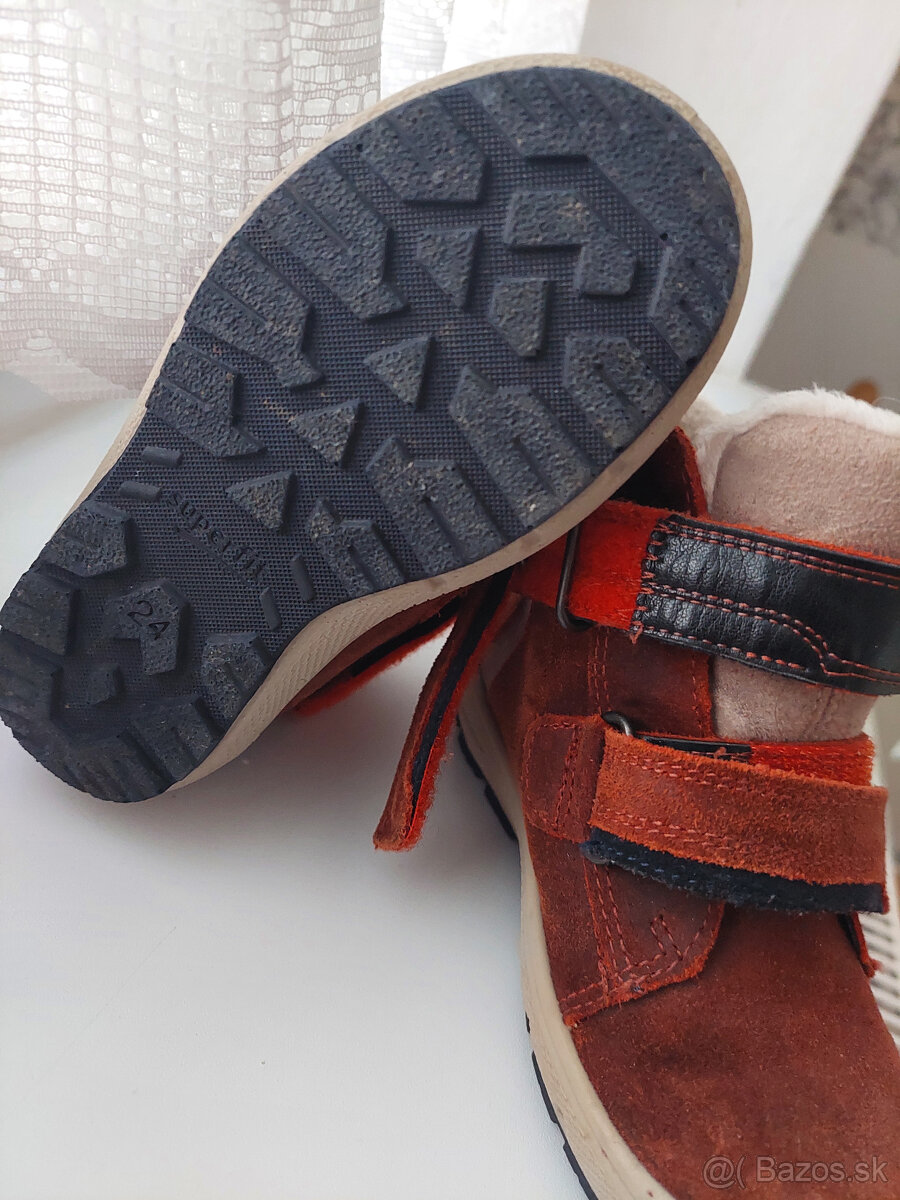 detske zimne kozenne topanky super fit - 3