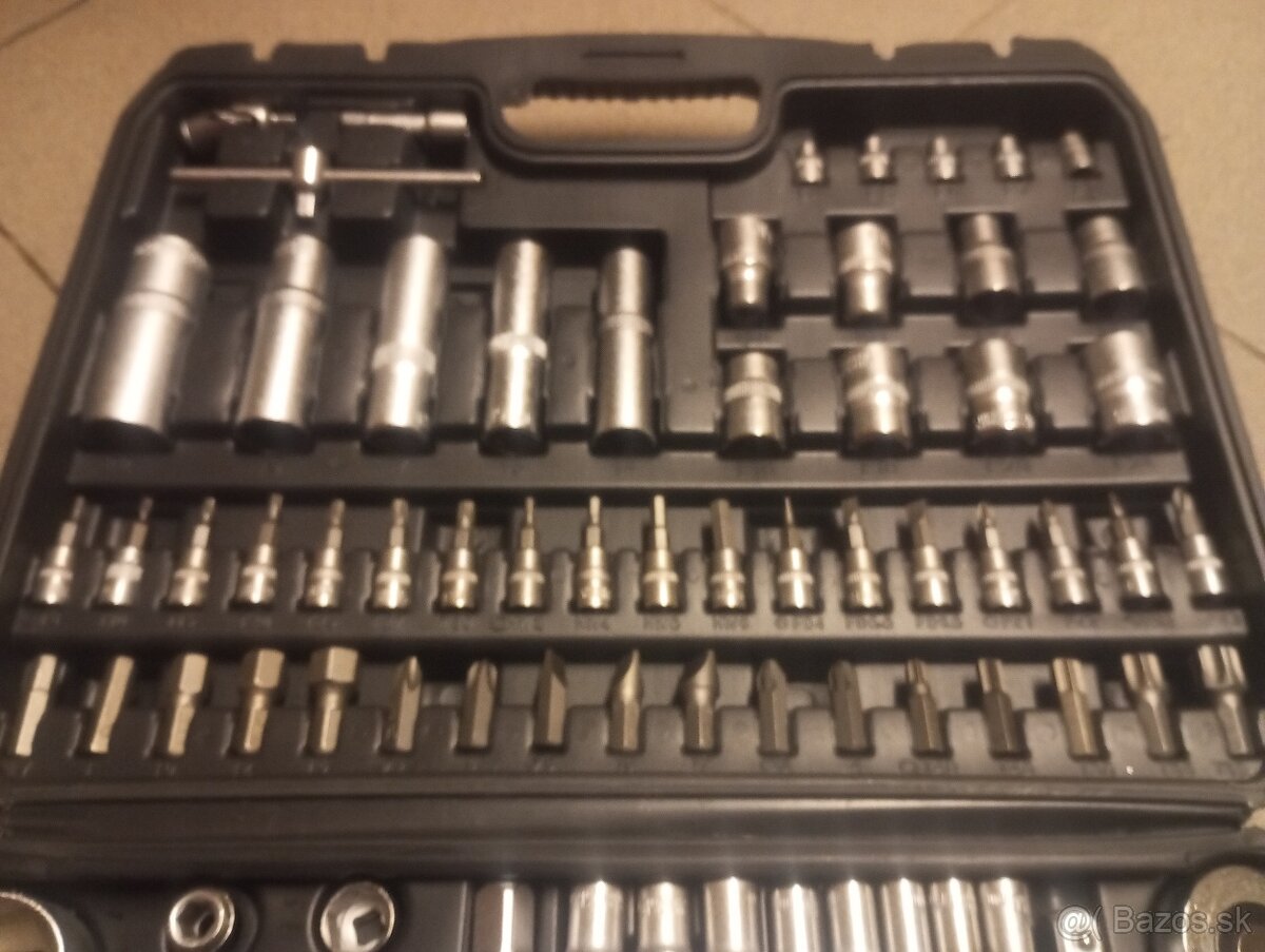 Gola sada 108 dielna z chróm vanádiovej ocele-nová - 3