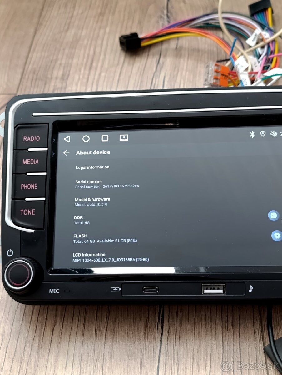 Auto Rádio Android 2Din 4gb64gb - 3
