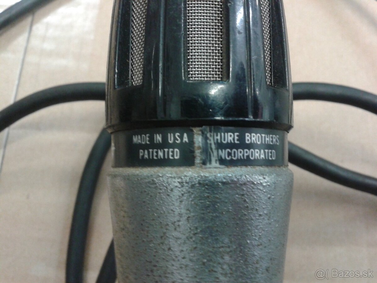 Predam Vintage Mikrofon Shure 515 SB Unidyme B USA - 3