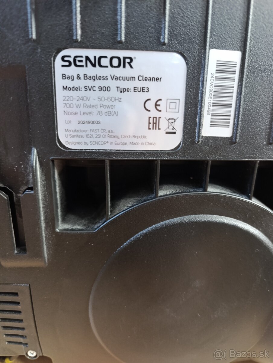 Predám vysávač Sencor v záruke ešte 1 rok - 3