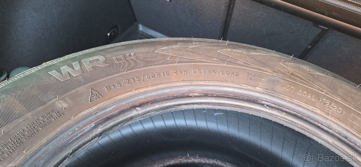 Zimné gumy 2 ks - 3