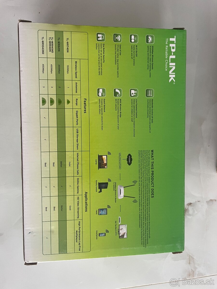 Predám wifi router TP LINK - 3