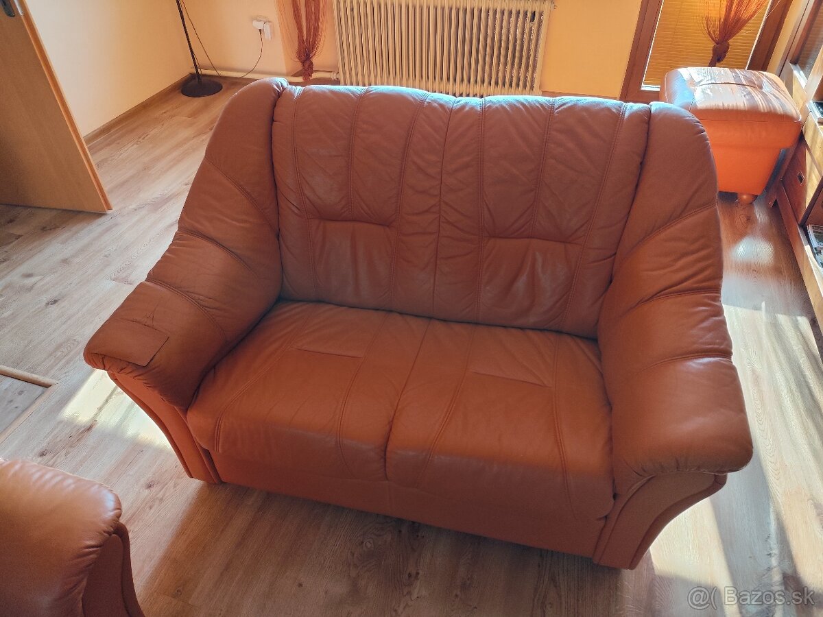 Kožená sedačka 3+2 - 3