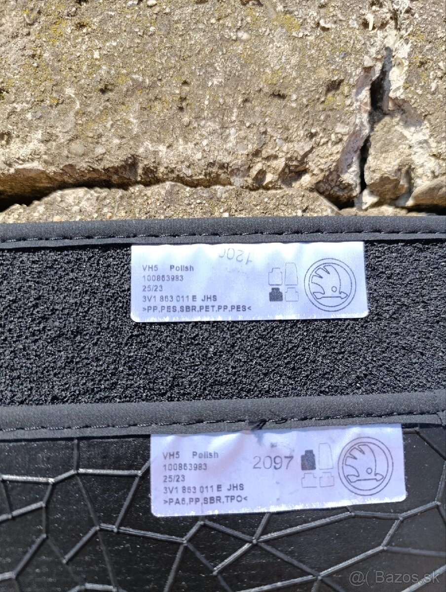 Predám textilné koberce Škoda Superb 3 - 3