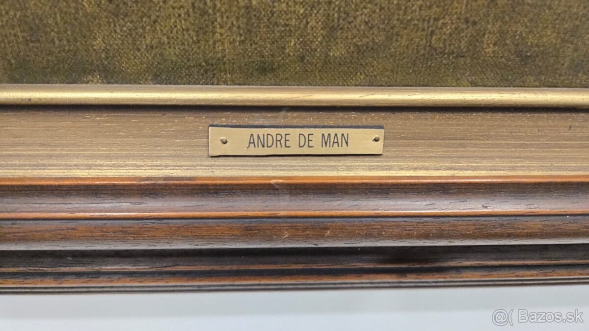 Predám obraz, maliar ANDRE DE MAN - 3