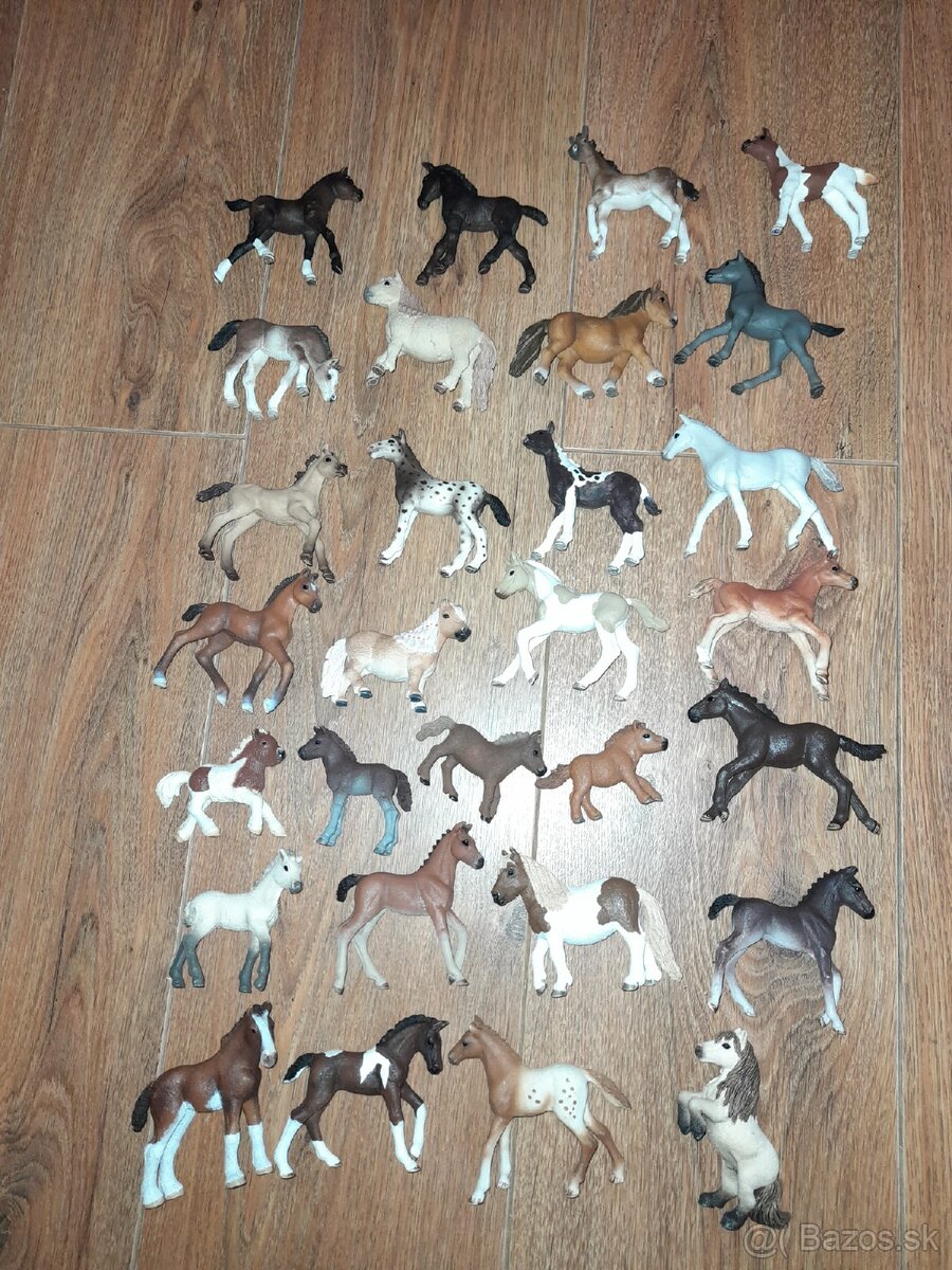 Schleich žriebätká - 3