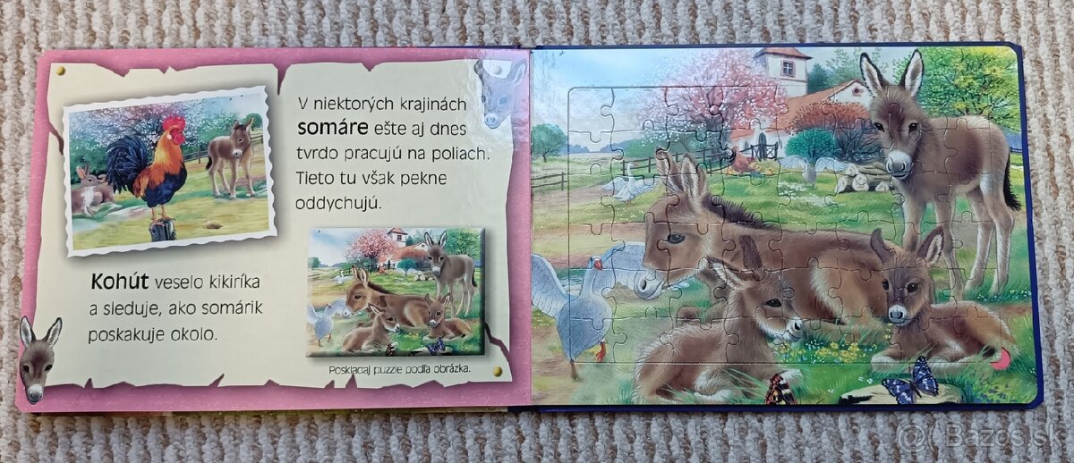 NA FARME - Kniha a puzzle - 3