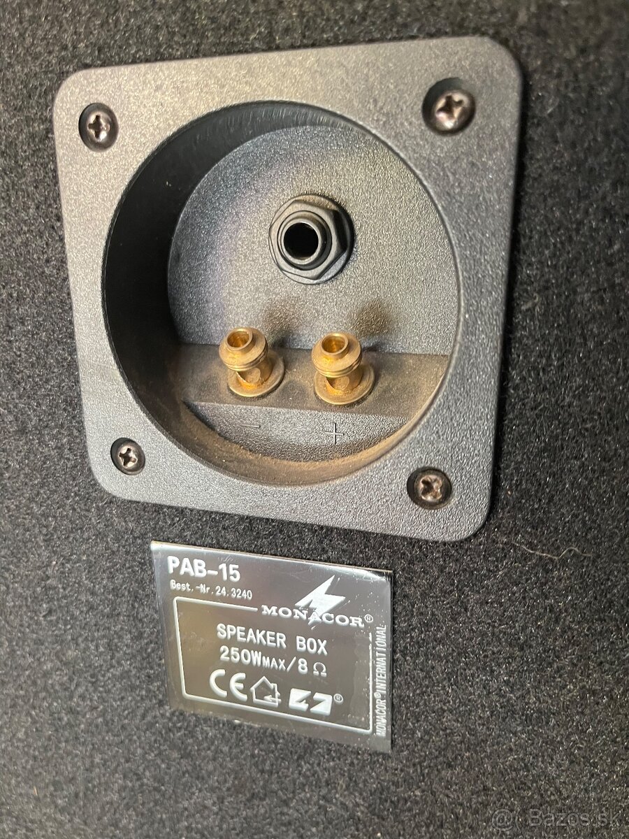 Reproduktory 250 W do PA systemu. - 3