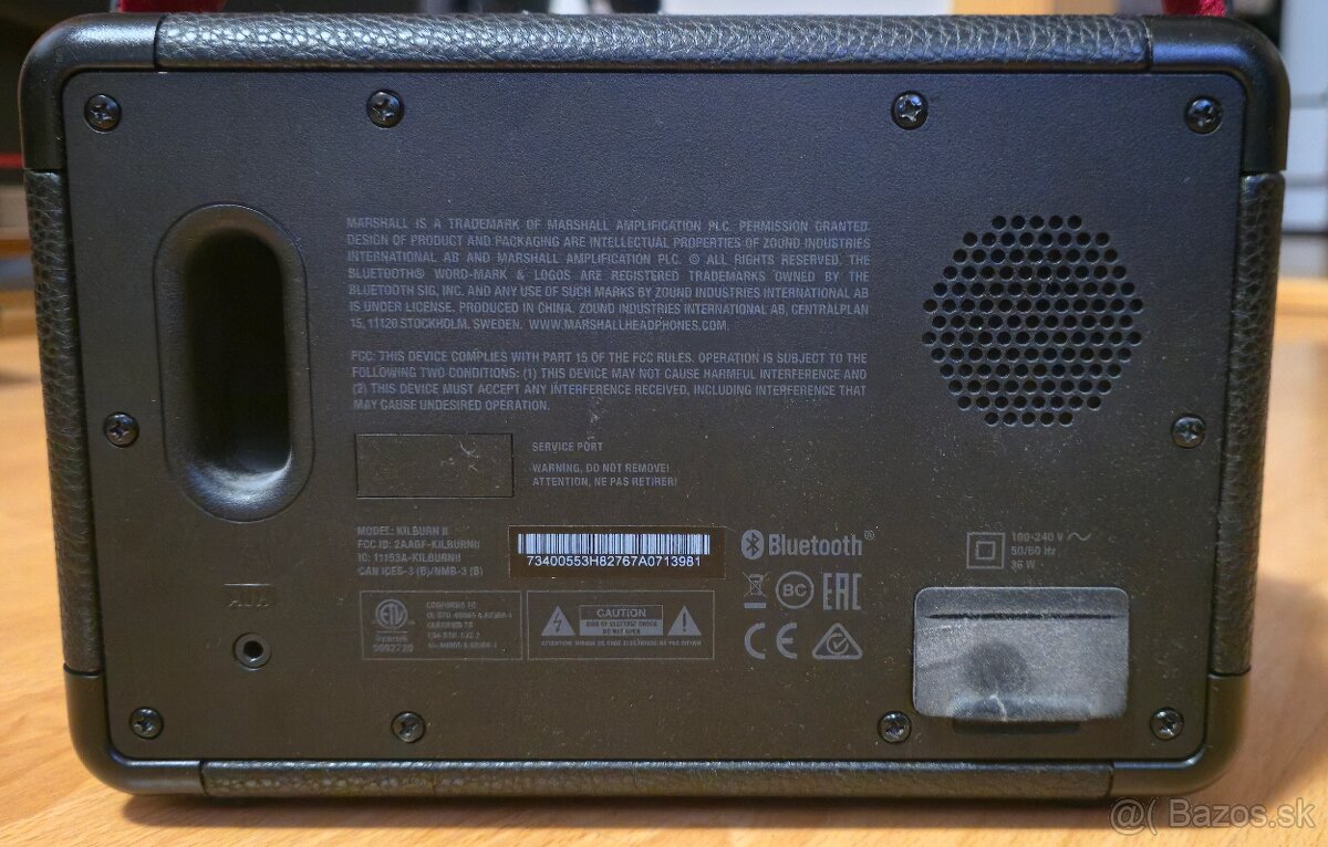Predám Marshall Kilburn II - Black & Brass reproduktor - 3