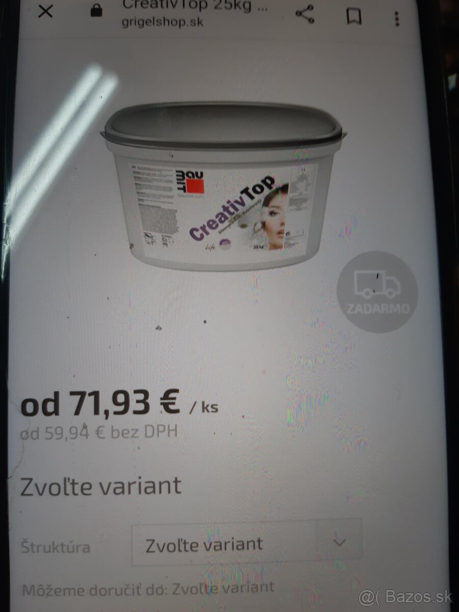 Baumit Creativ Top omietky - 3