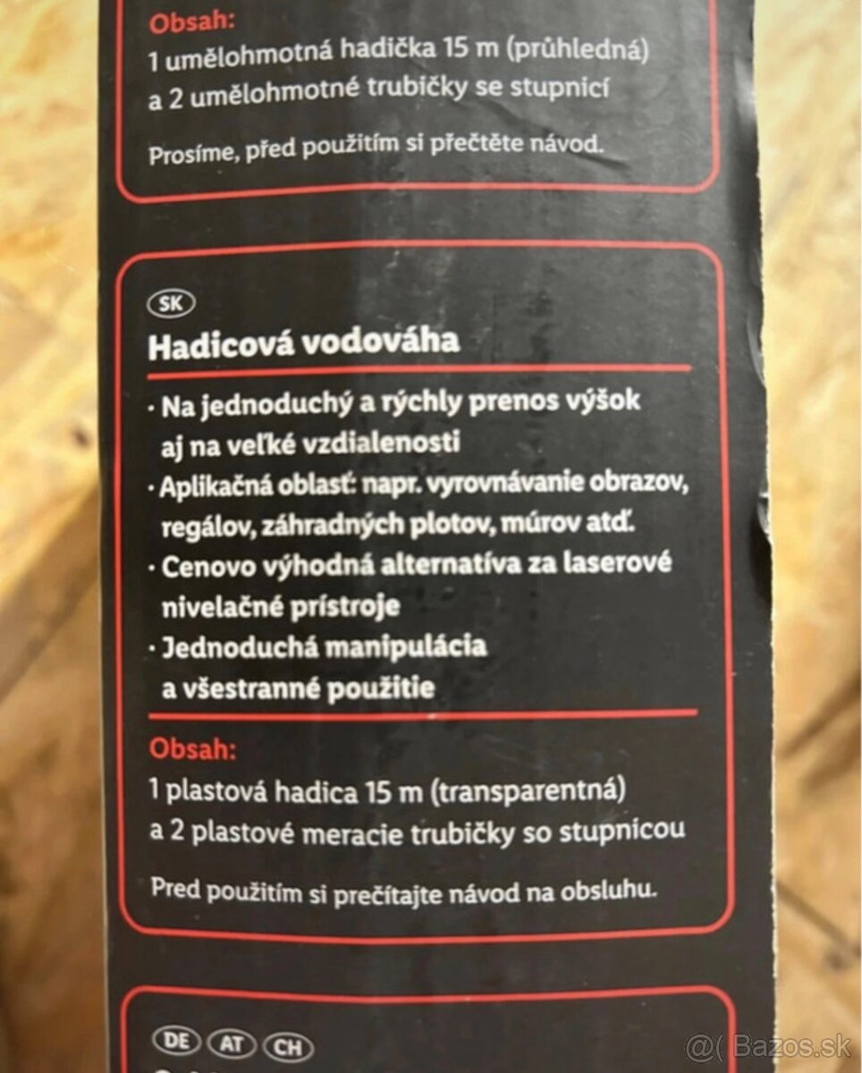 Nová hadicová vodováha Parkside 15m - 3