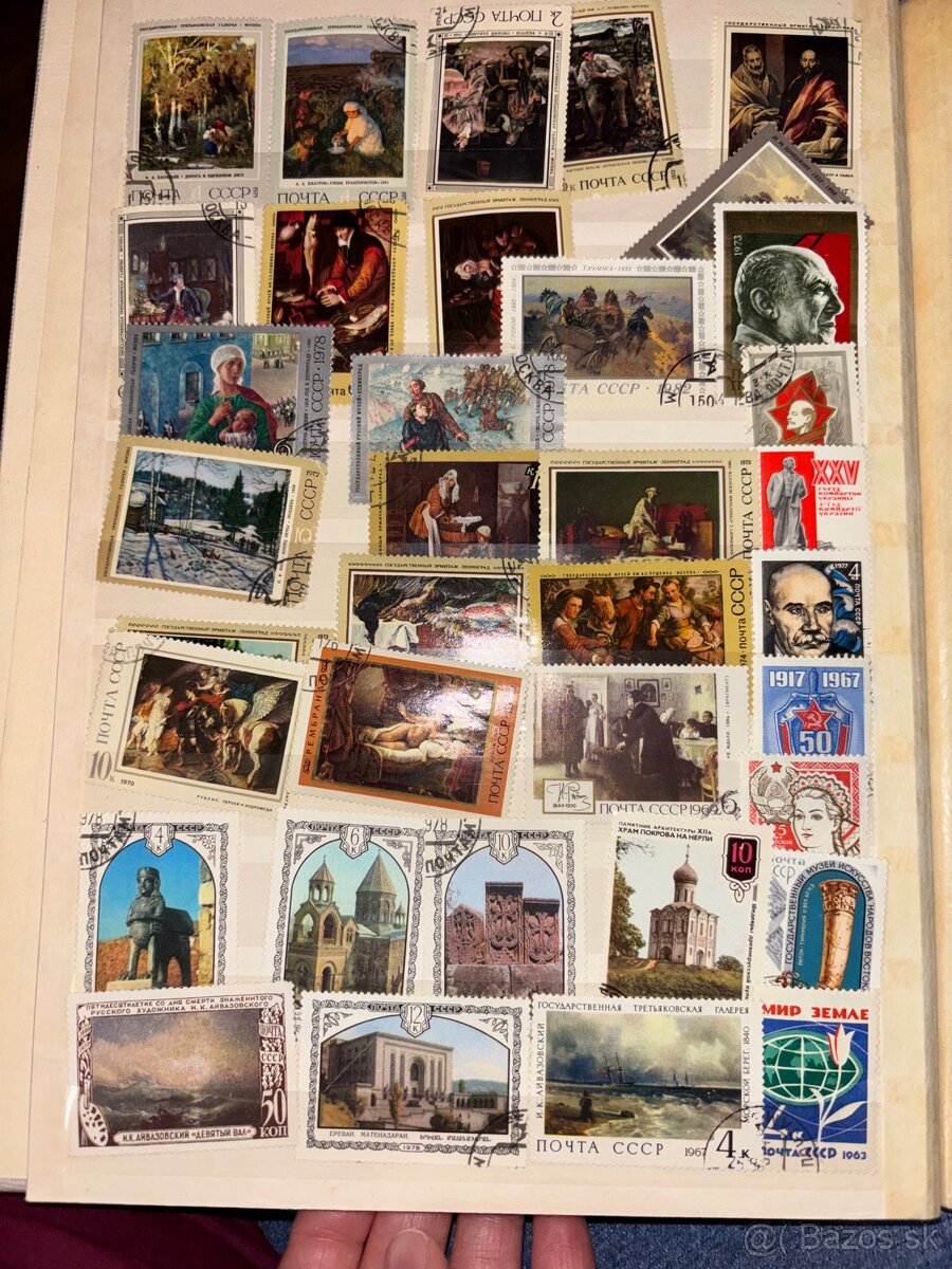 Celý album poštových známok - 3