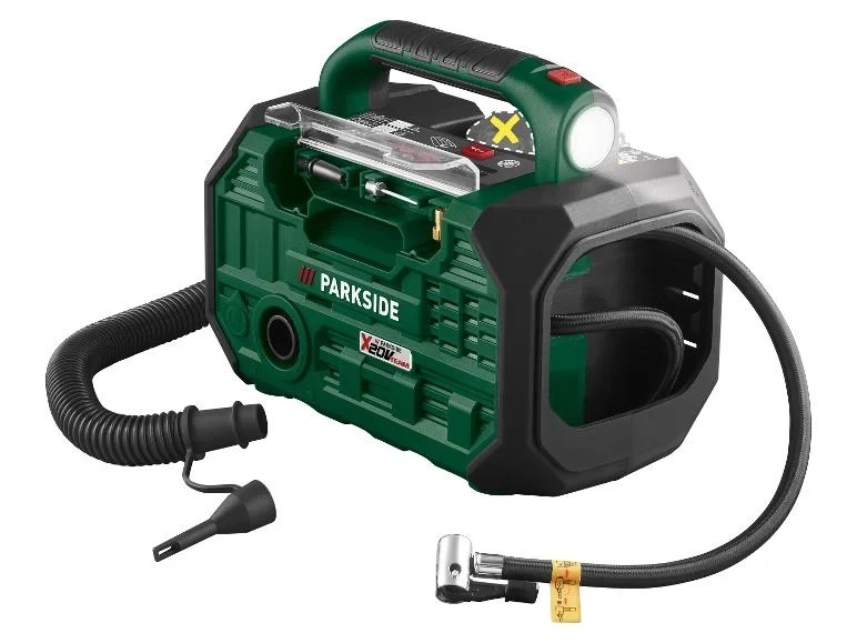 Predám Parkside aku kompresor a pumpa 20V - 3