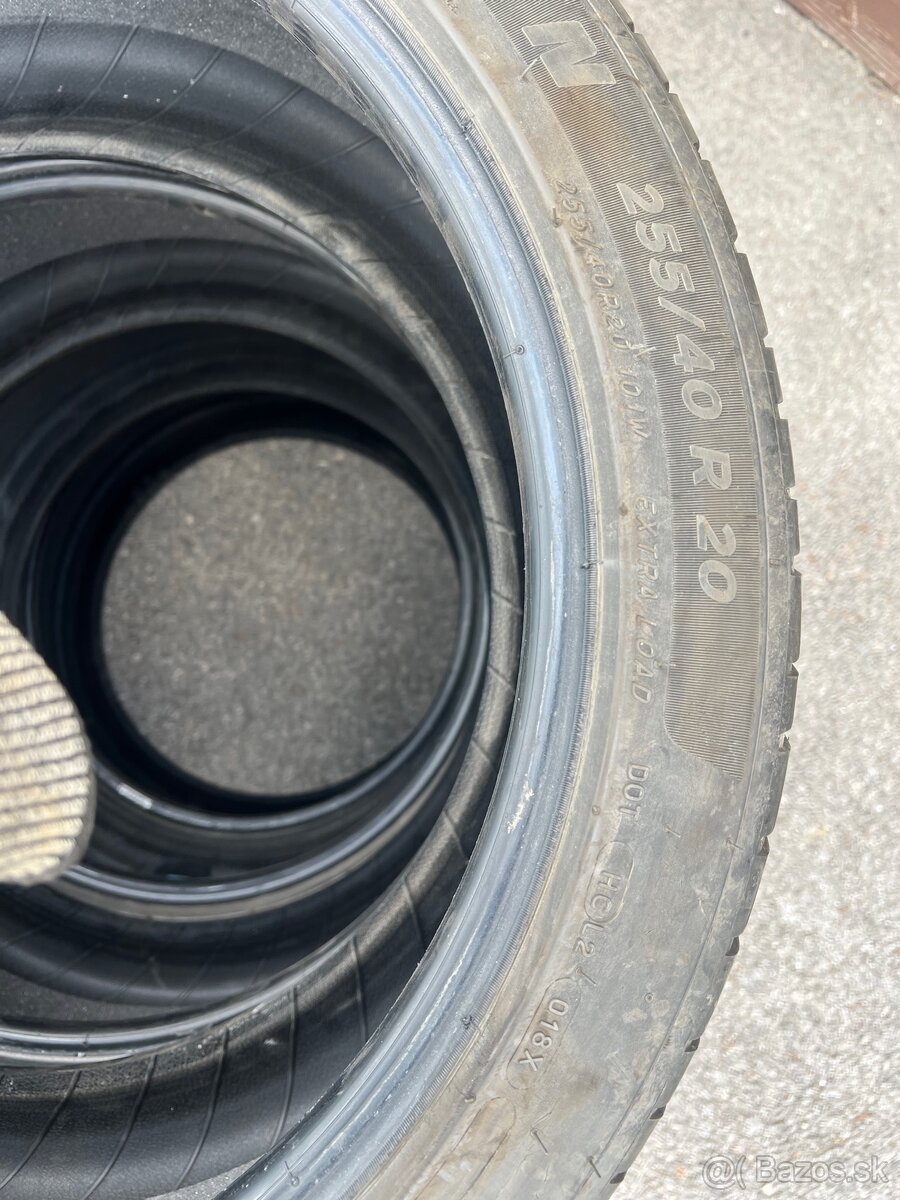 Predám Michelin Pilot Sport 255/40/R20 XL - 3