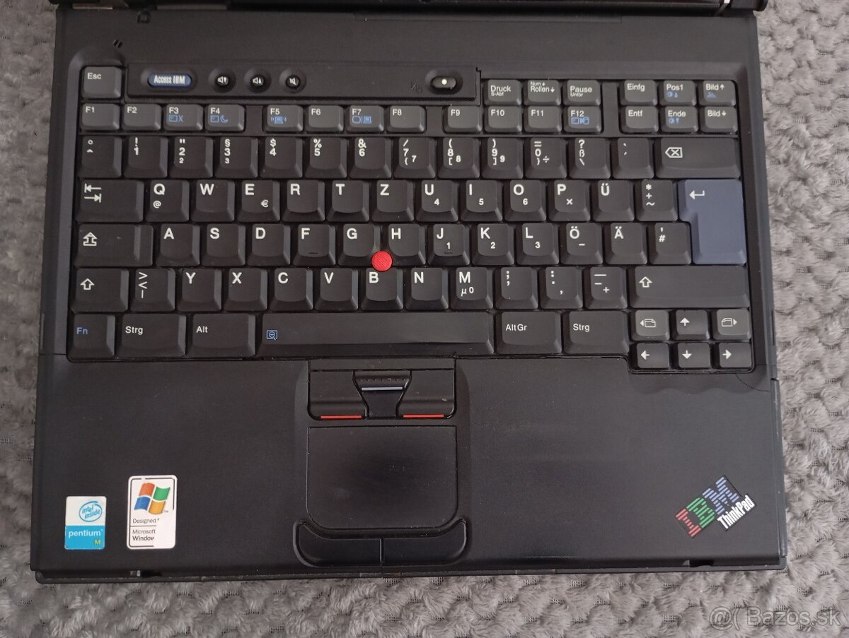predám IBM THINKPAD T41 , WINDOWS XP , LPT PORT - 3