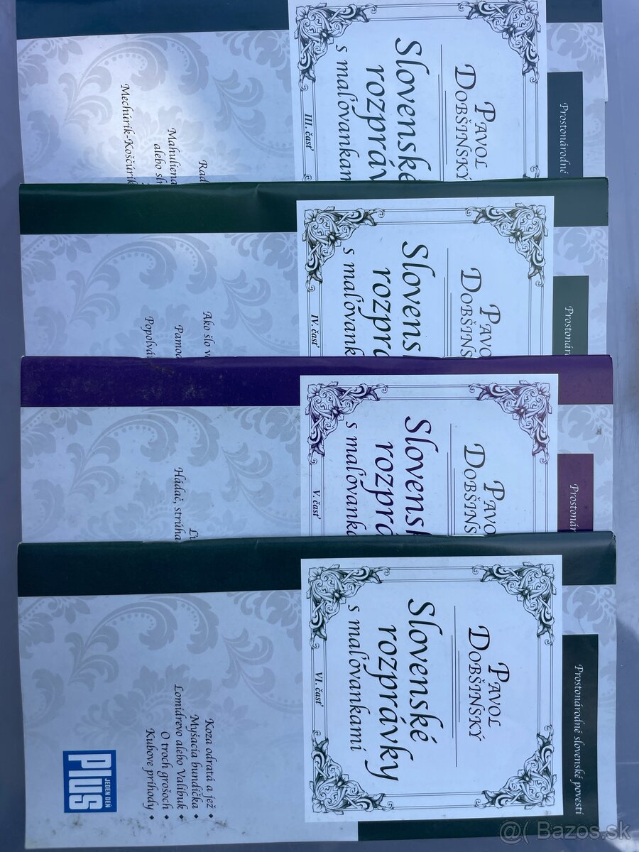 Slovenské rozprávky s maľovankami Autori Pavol Dobšinský - 3