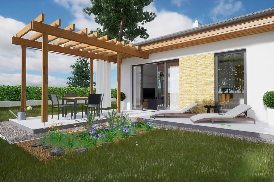 Novostavby- Bungalov- Rodinné domy v obci Lúky - 3