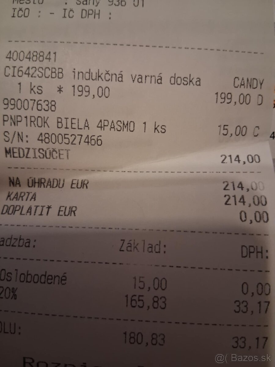 Induķčna varná doska Candy - 3