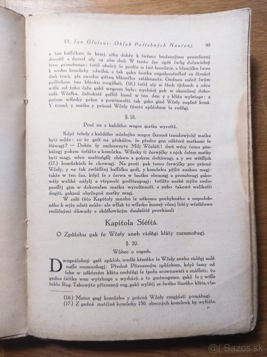 Kniha o včelárstve pamätnosti včelárstva slovenského - 3