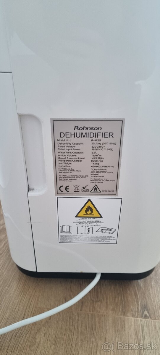 Odvlhcovac Rhonson - 3