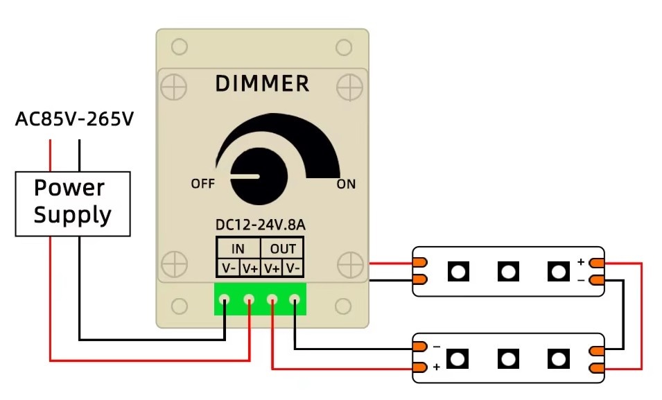 Regulátor na LED svietidlá - 3