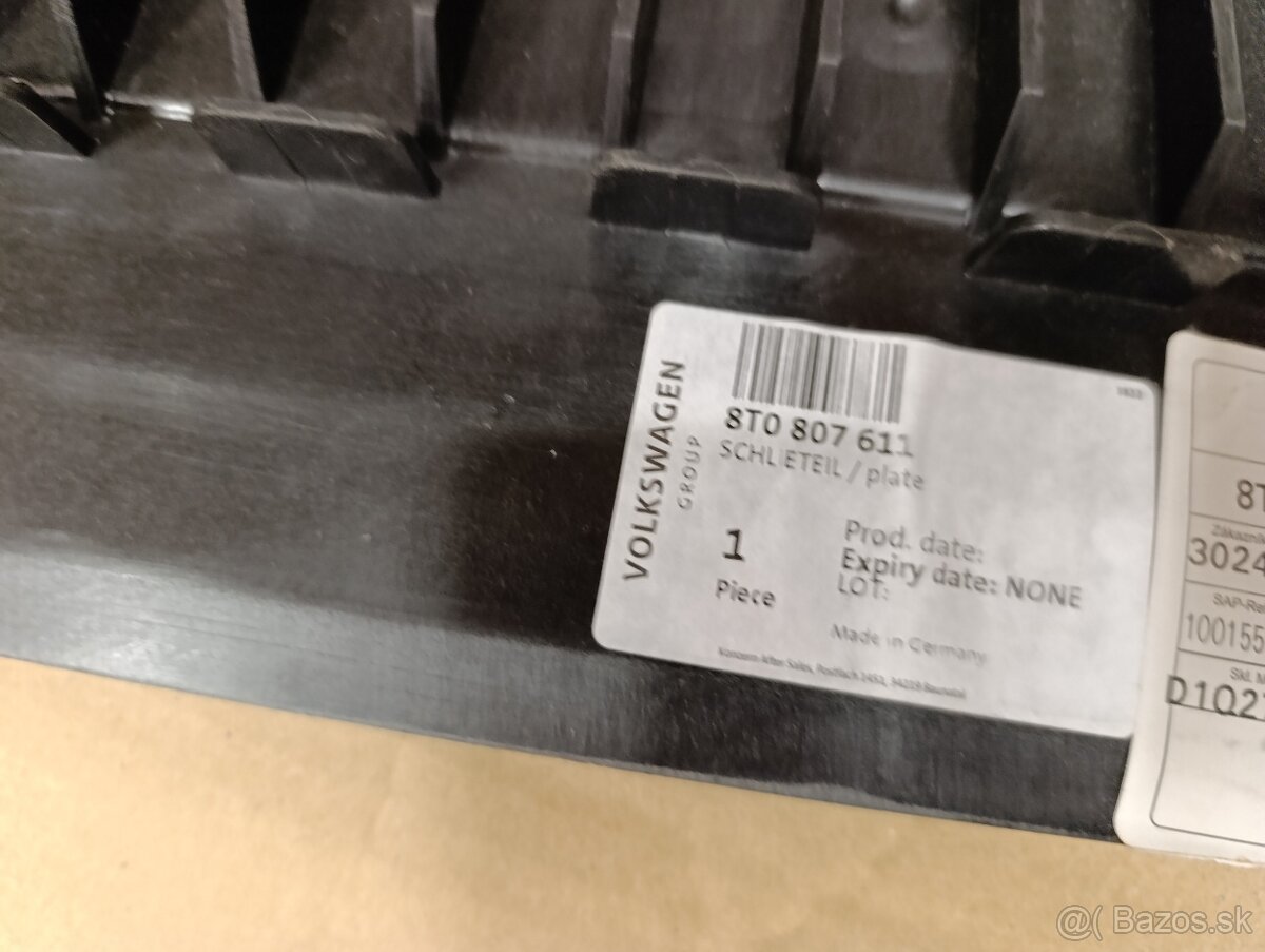 Spodný kryt pod nárazník Audi A5 8F,8T - 3