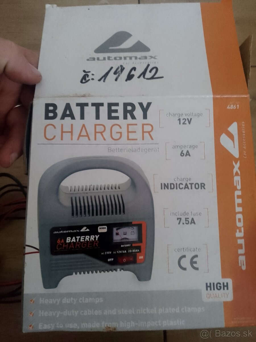 Autonabíjačka 12V/6A - 3