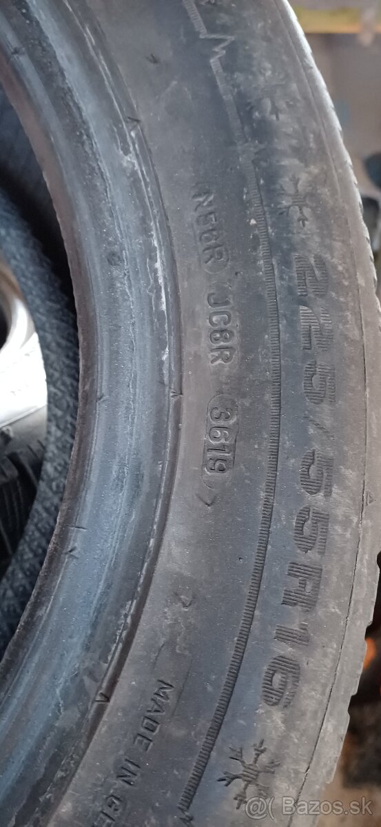 Predám zimné pneumatiky 225/55 R16 - 3