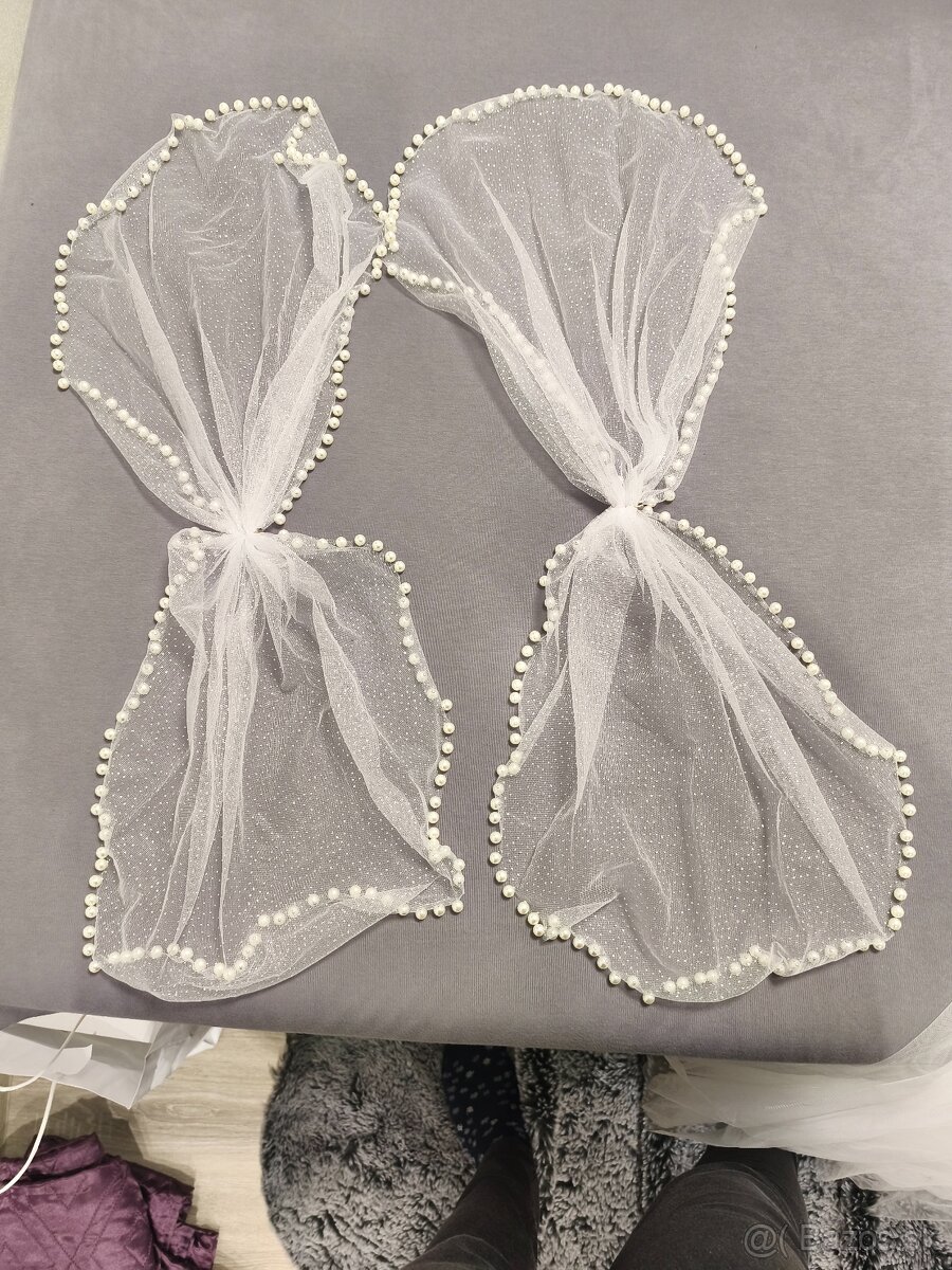 Predám svadobné šaty a doplnky - 3