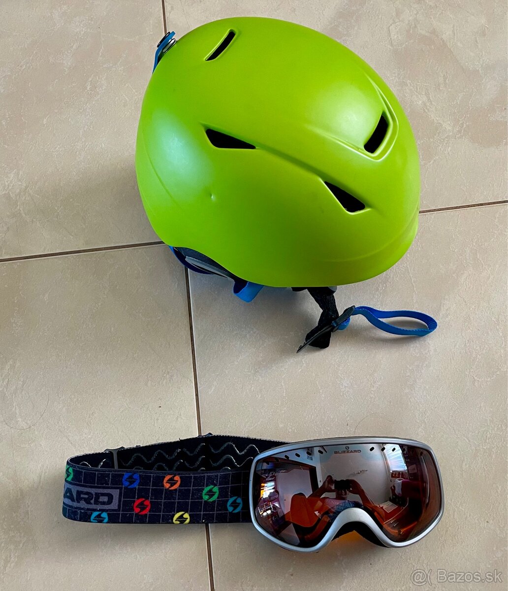 Lyžiarska prilba crivit + okuliare zn.Blizzard - 3