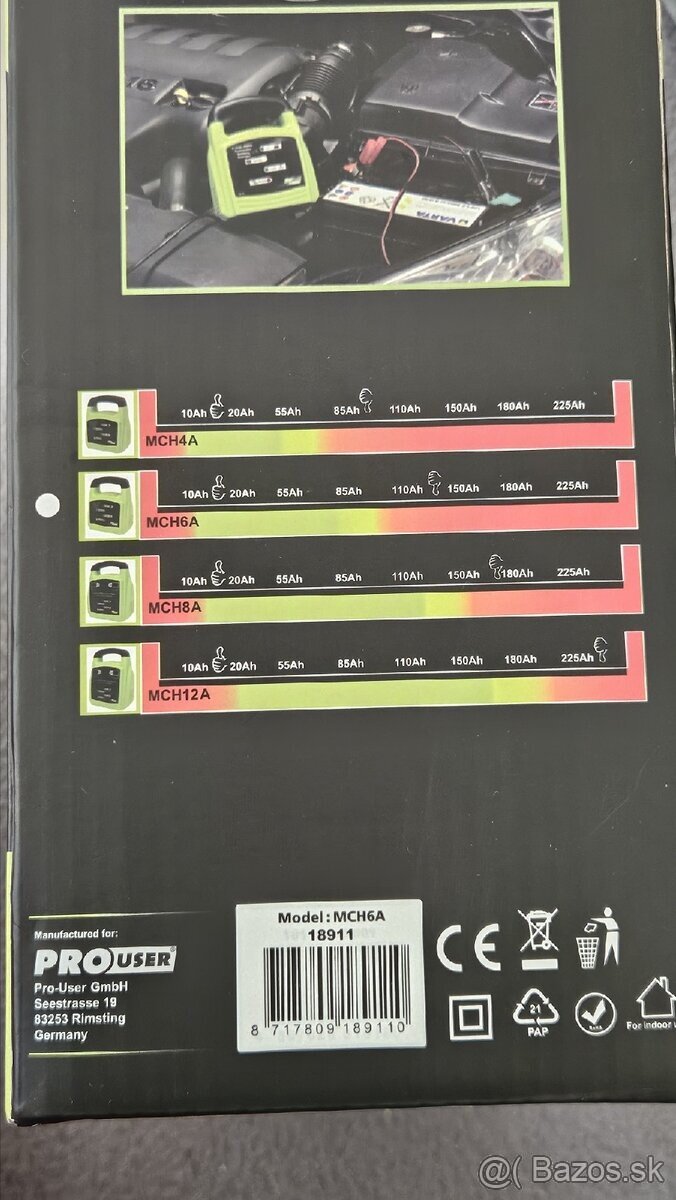 Profesionálna nabíjačka 12V 6A - 3