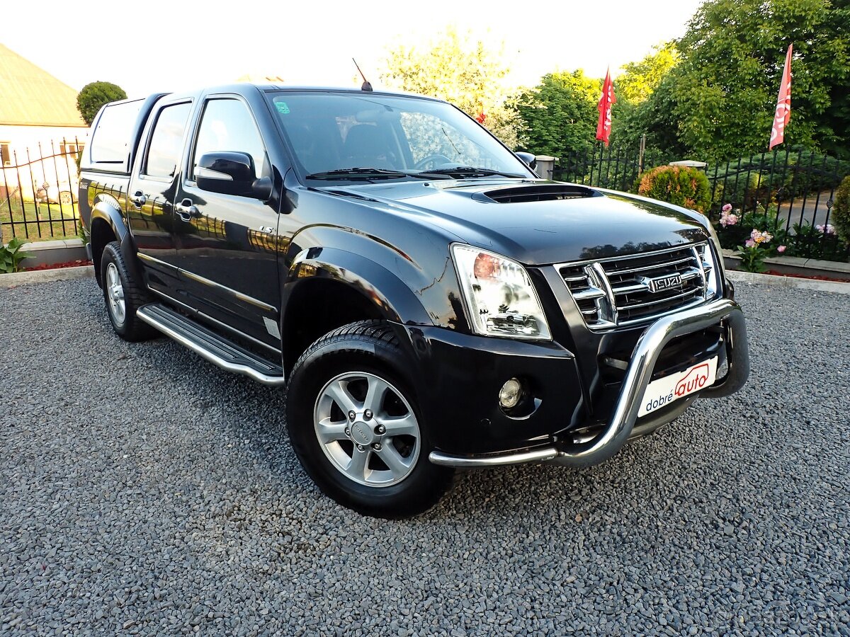 ISUZU D-MAX 3.0TD 163 PS A/T 4x4 - HARDTOP, ŤAŽNE, NOVA STK