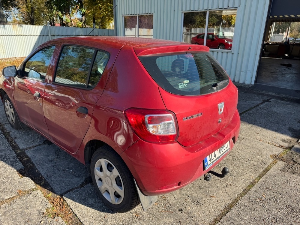 DACIA SANDERO 1,2 55 KW,ROK 2013,NAJ 108 TKM,DOHODA - 3
