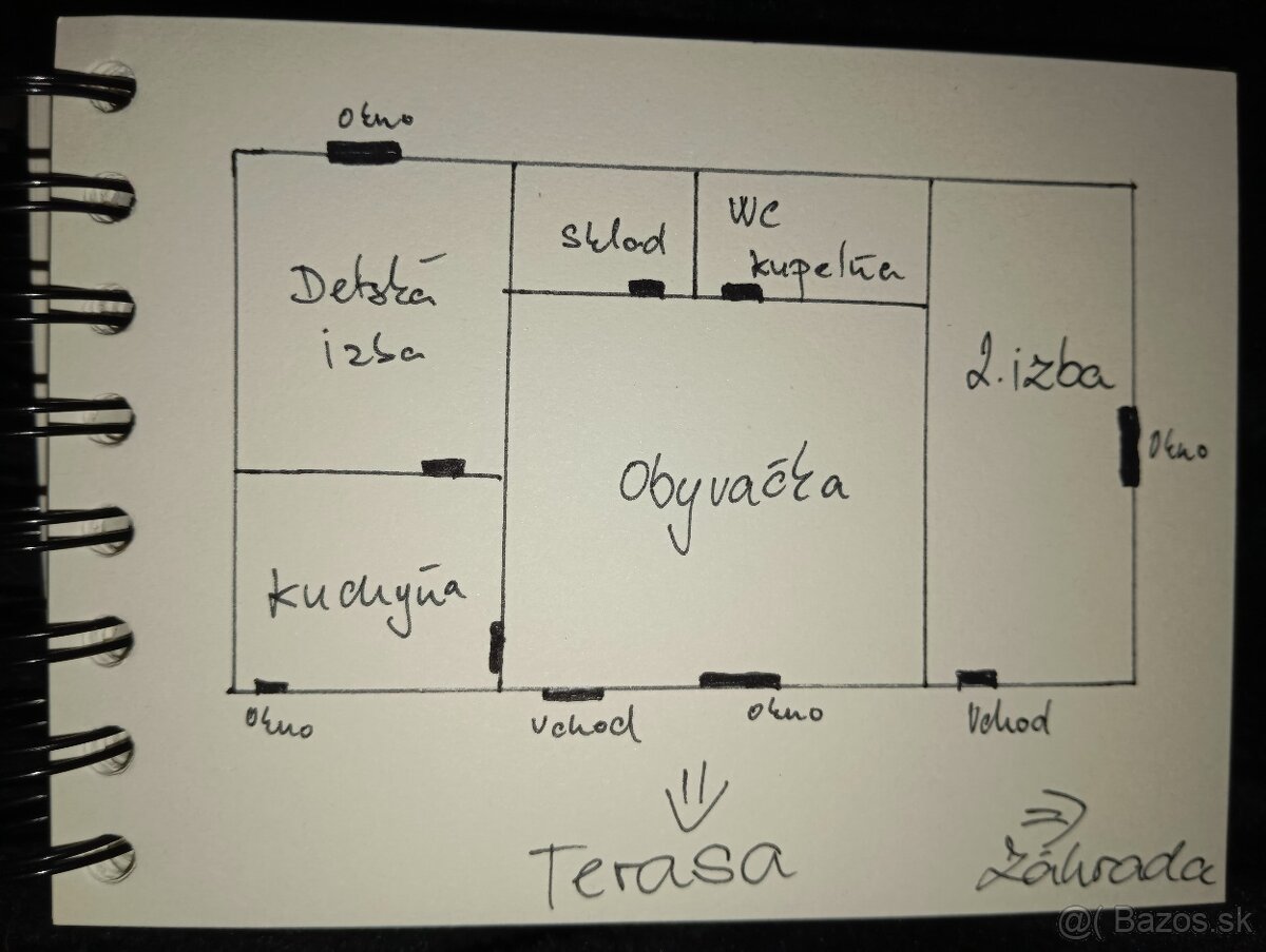 Nehnuteľnosť Senec 2 + 1 - 3