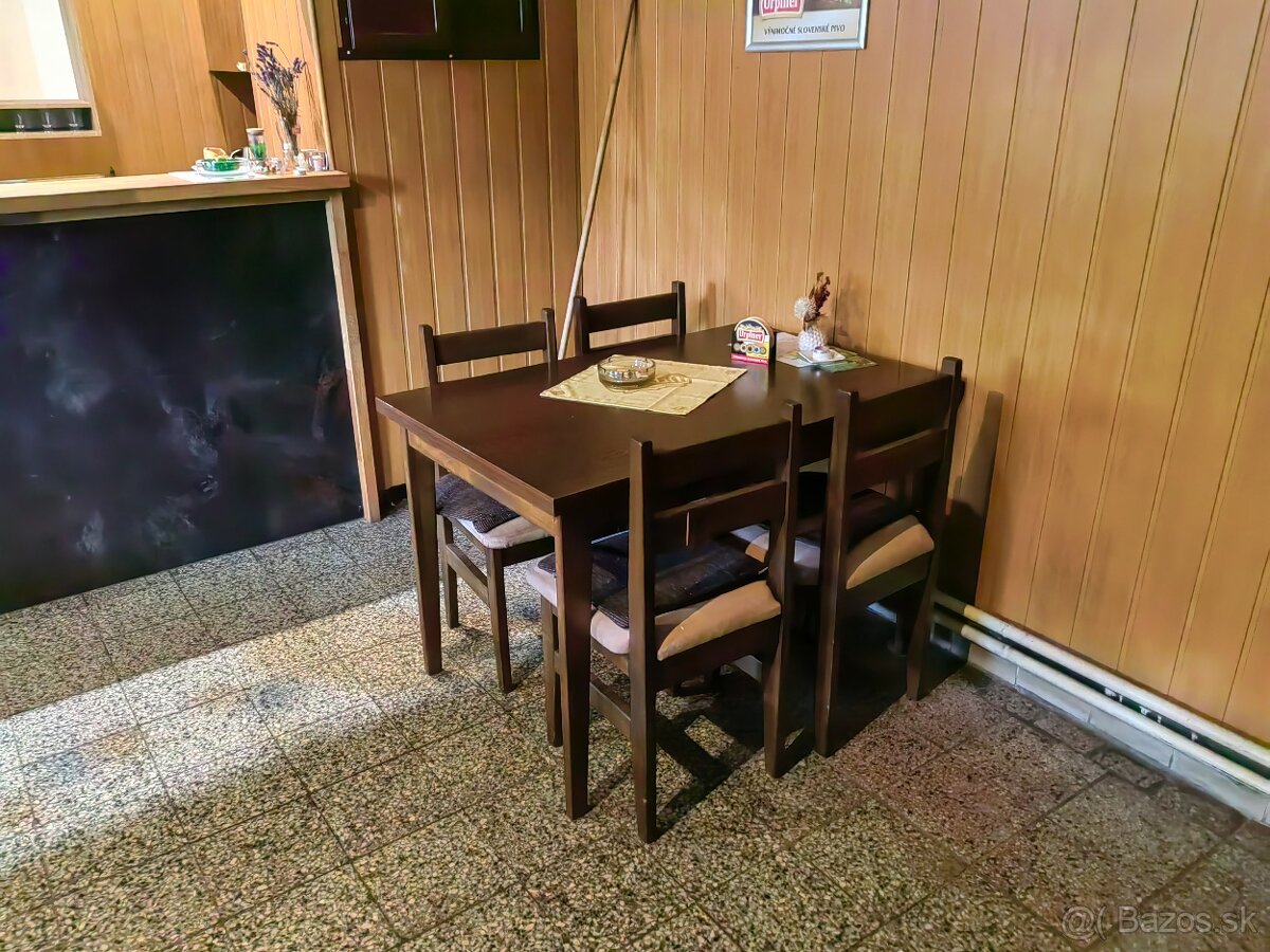 Stôl a stoličky - 3