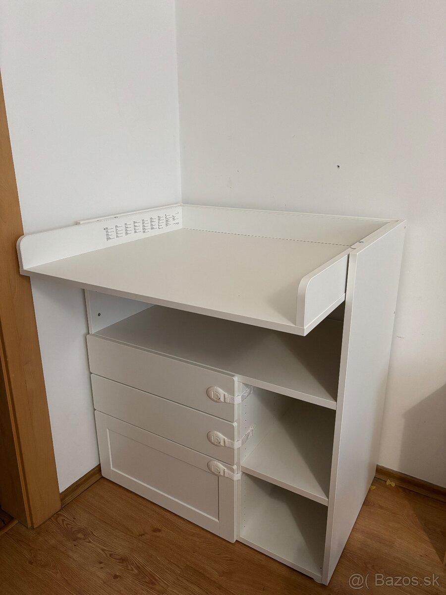 Komoda na prebalovanie SMÅSTAD IKEA - 3